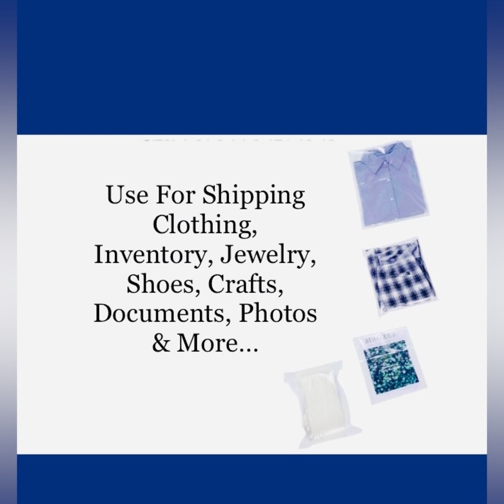 80pcs Bundle includes 20ct 6x9โ & 20ct 8x10โ Clear Cello Bags w/40ct Stickers ๐ - Picture 3 of 11